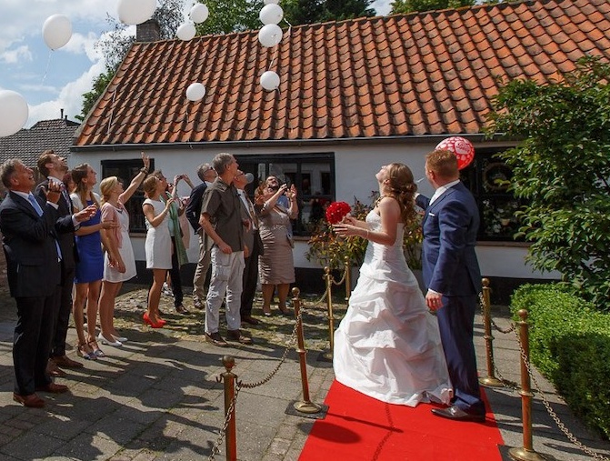 Trouwen in de sfeervolle tuin van Schelleboom in Oosterhout