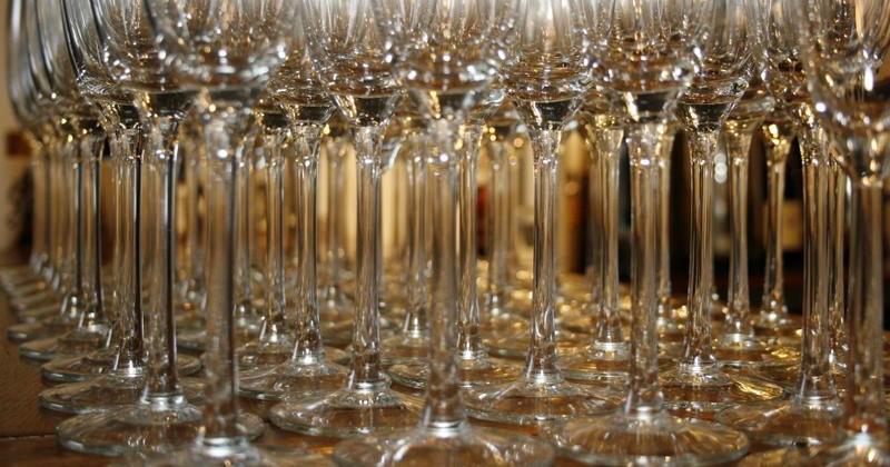 Champagneglazen bij Schelleboom in Oosterhout